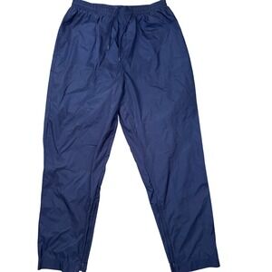 Sun Mountain Sports Nylon Wind Pants Mens Large‎ Blue Drawstring Lightweight
